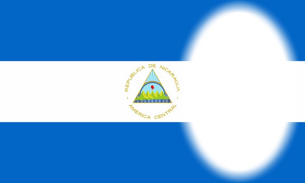 Nicaragua flag Photomontage