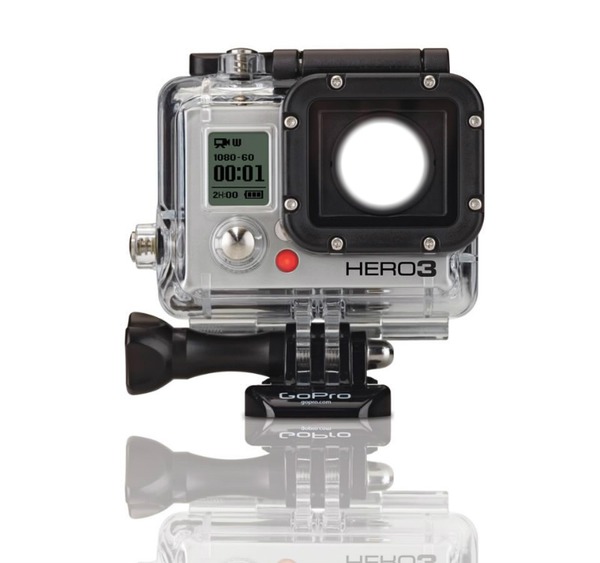 Camera espian Herox 3 Fotomontagem