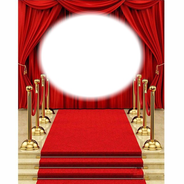Tapis rouge Photo frame effect