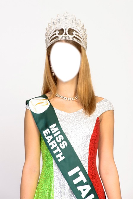 Miss Earth Italy フォトモンタージュ