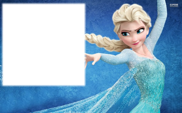 Frozen - Elsa Montaje fotografico