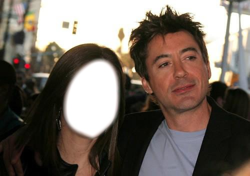 robert downey jr and you Photo frame effect