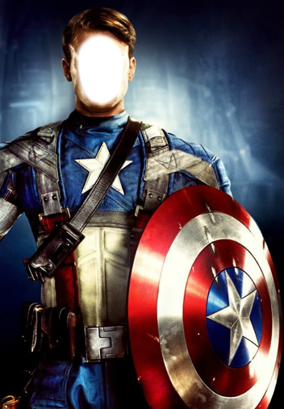 Captain America Fotomontagem