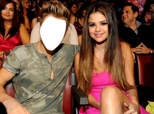 Justin et Selena Fotomontage