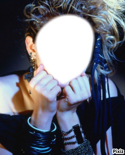 Madonna Fotomontaż
