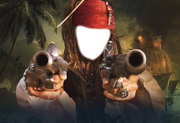 Jack Sparrow Fotomontaż
