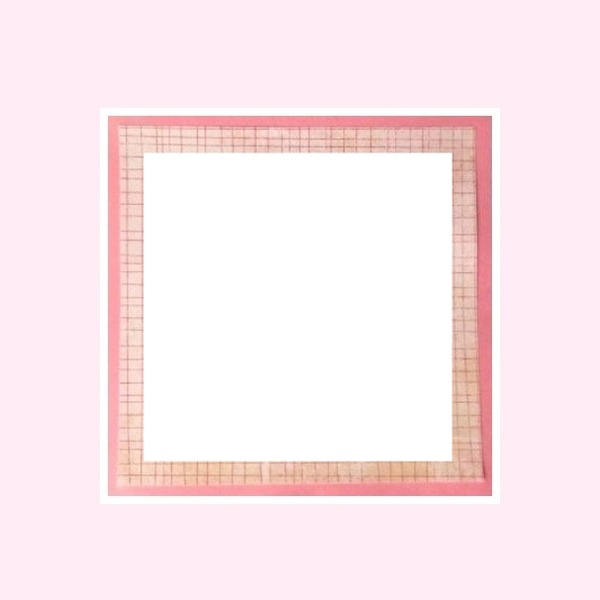 marco rosado para una foto. Fotomontage