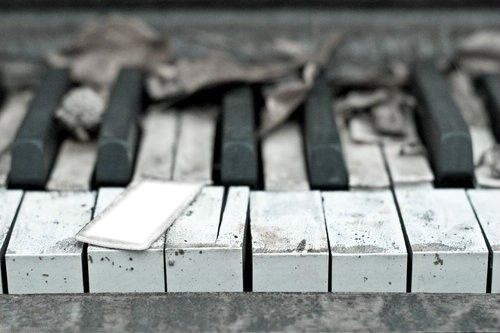 Piano Fotomontage