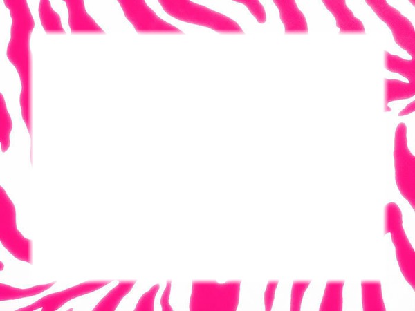 pink zebra Fotomontaggio