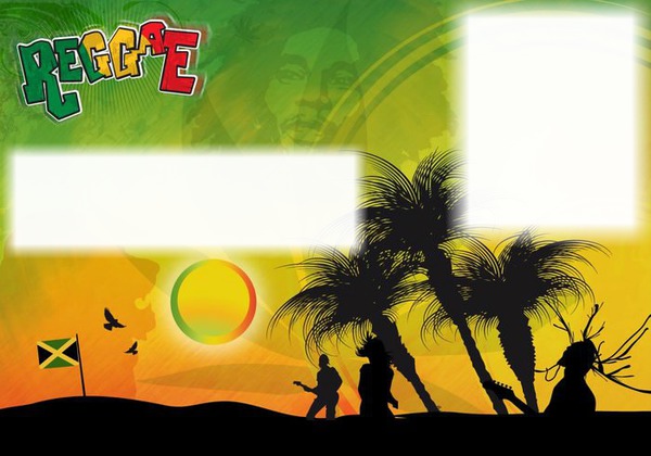 reggae Fotomontage