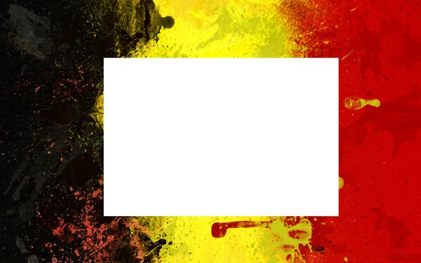 drapeau belge Fotomontagem