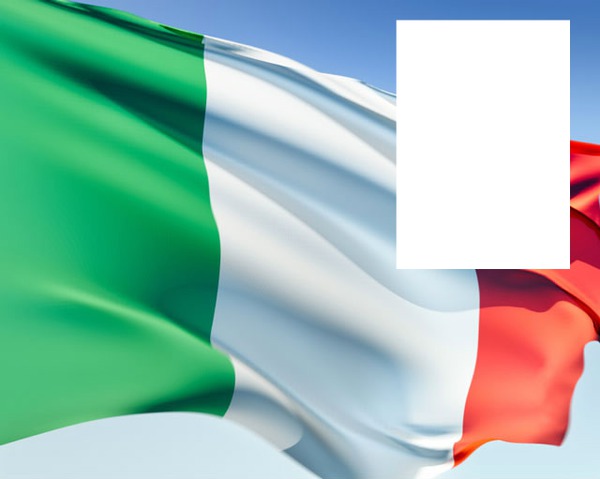 Italy flag Montage photo
