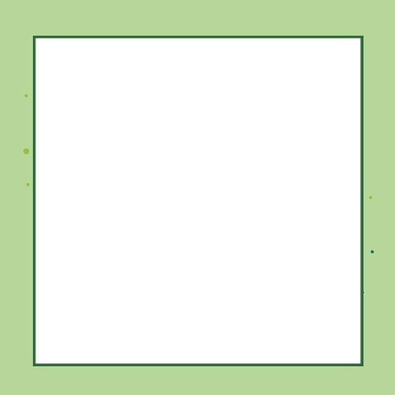 marco verde olivo. Fotomontagem