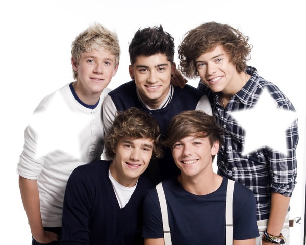 One Direction Hollywod Fotomontažas