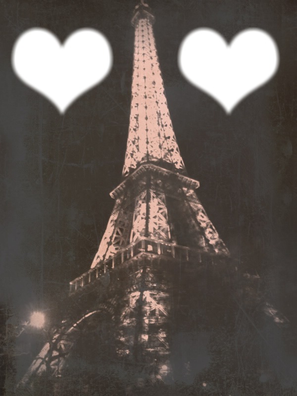 il love Paris Фотомонтаж