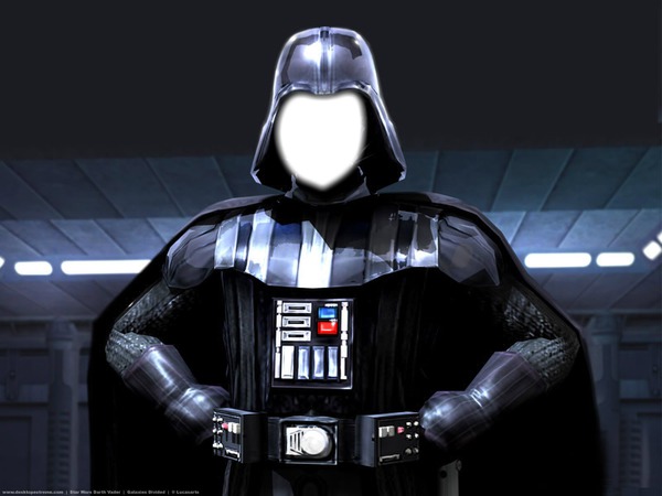 Darth Vader Fotomontage