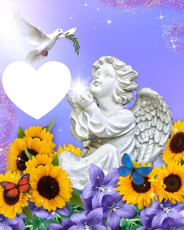 My angel Photomontage