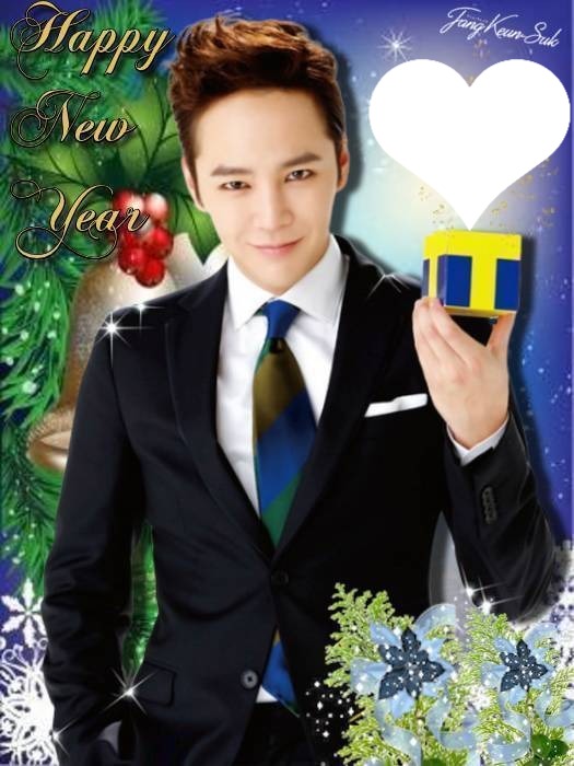 Happy New Year JKS♥ Photo frame effect