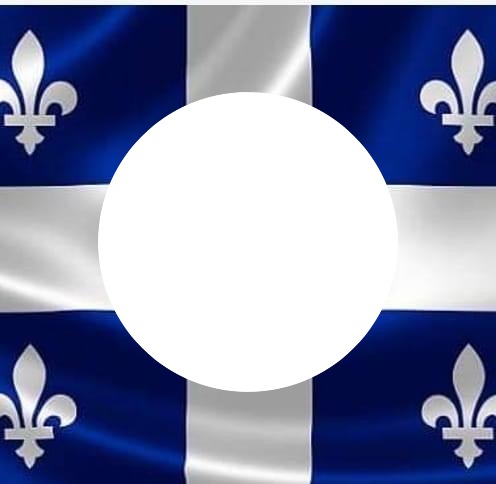 drapeau du Québec Montaje fotografico