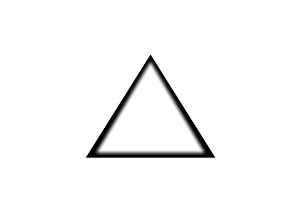 Triangulo em png Fotomontaža