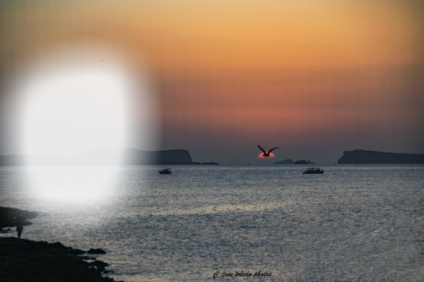 puestas de sol Photomontage