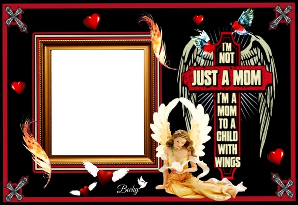 im not just a angel mom Photomontage