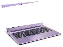 laptop morada Fotomontāža