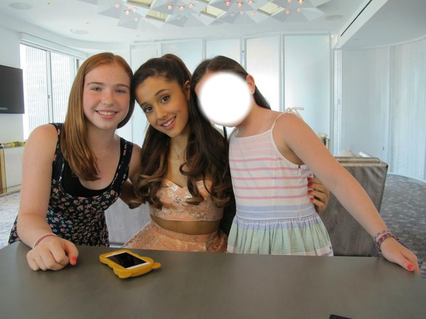 Ariana y Fan Fotomontasje