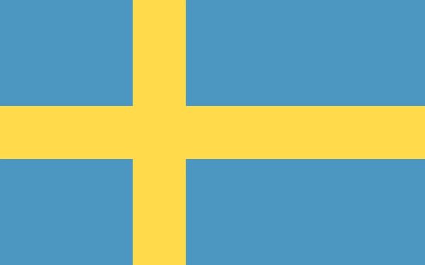 Sweden flag Photomontage