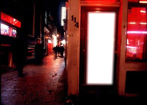 amsterdam-red-light Photomontage