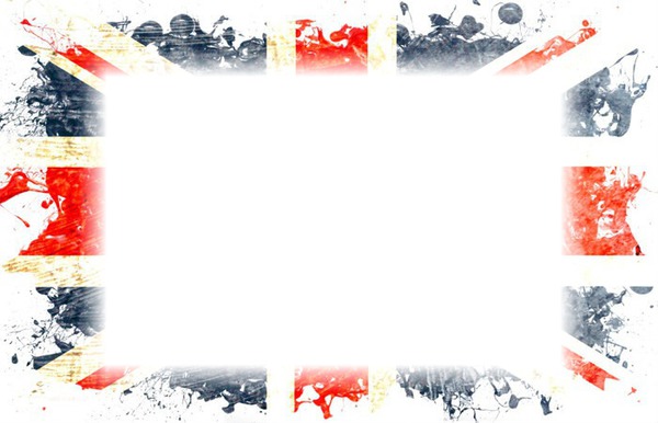drapeau anglais Montage photo