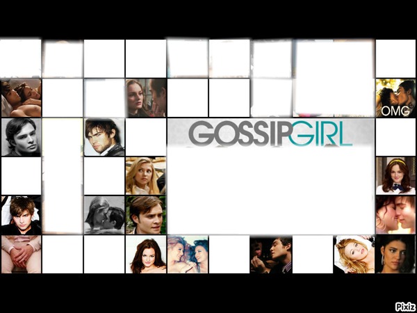 gossip girl Fotomontáž