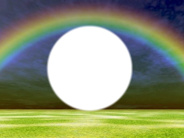 arco iris Photo frame effect