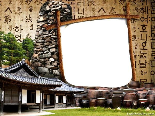 Temples Photo frame effect
