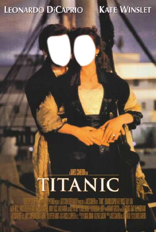 Film- Titanic Montaje fotografico