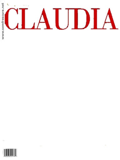 revista Claudia Montaje fotografico