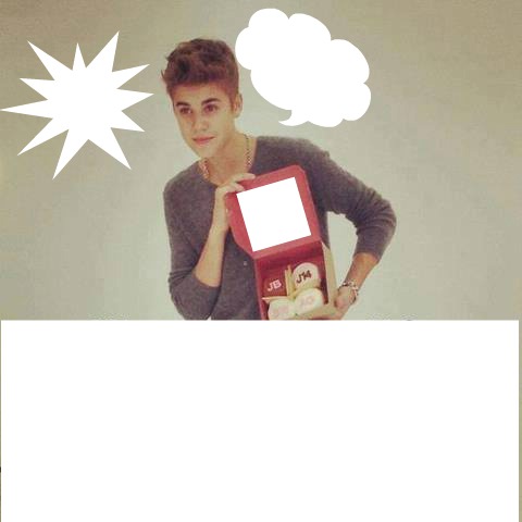 justin bieber Fotomontagem