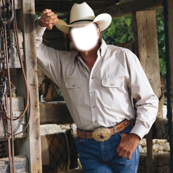 cowboy Fotomontasje