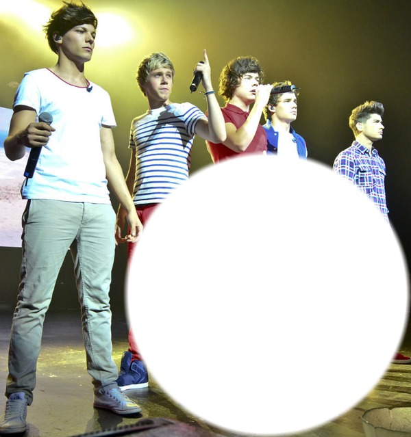 One Direction 1D Fotomontāža
