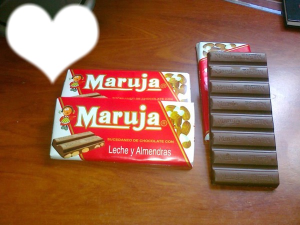 Chocolat Maruja Photomontage
