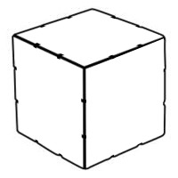 Cubo D.B.A Montaje fotografico