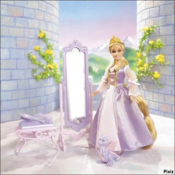 barbie princesse Fotomontaža