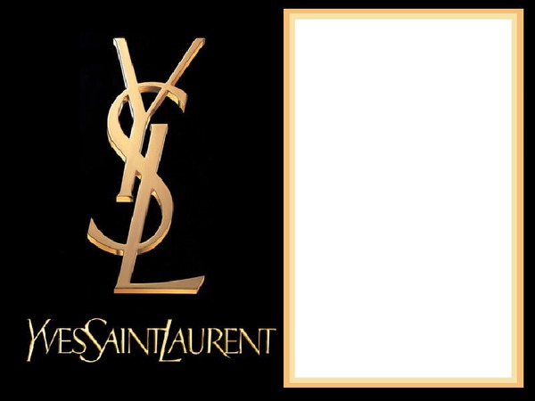 Yves Saint Laurent Photo frame effect