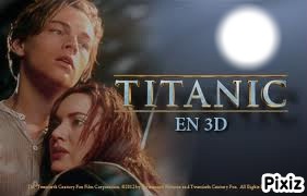 titanic Photo frame effect