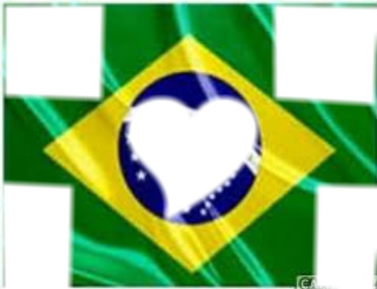 bandeira do brasil Fotomontasje