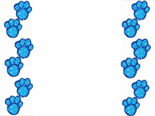 1 cadre empreintes pattes de chiens Valokuvamontaasi