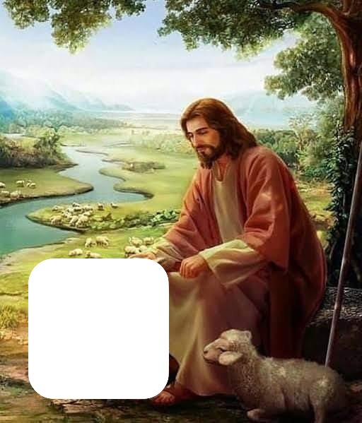 JESUS EL BUEN PASTOR Fotomontage