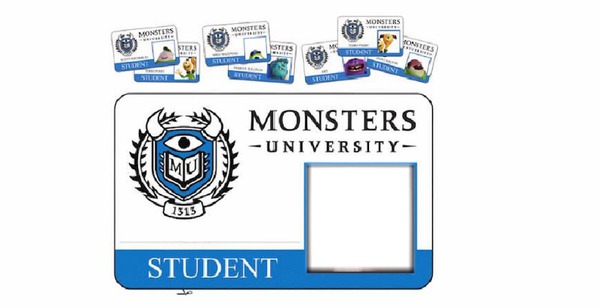 Monster University Montaje fotografico