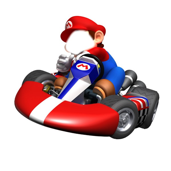 Mario kart Wii Φωτομοντάζ