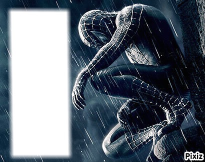 spider man Photo frame effect